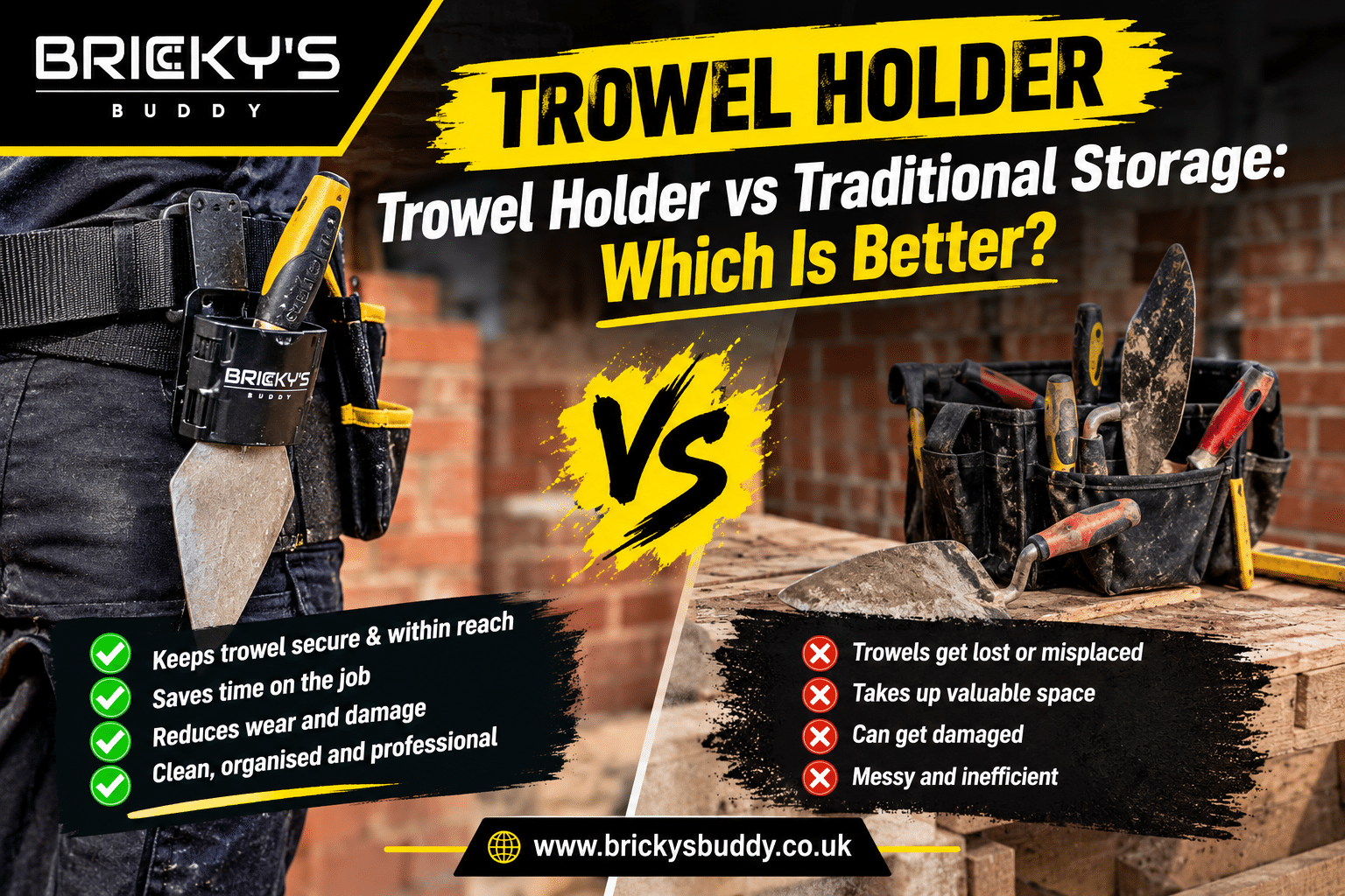 trowel holder