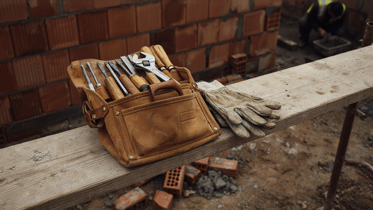 Tool Bags – The Best Tool Bags for Keeping Bricklaying Tools Organised 3 magnific worn leather tool bag